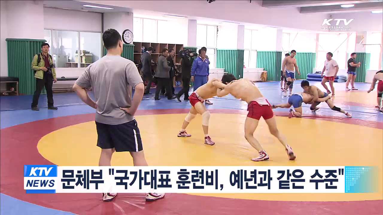 문체부 "국가대표 훈련비, 예년과 같은 수준"