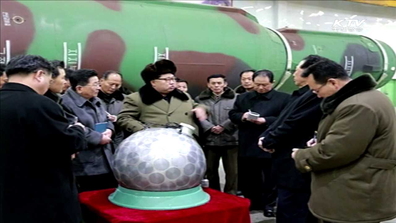 군 "북 핵탄 경량화 여부 정밀 분석"