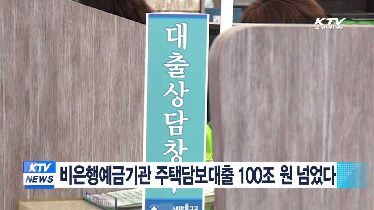 비은행예금기관 주택담보대출 100조 원 넘었다