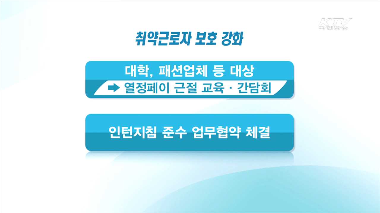 노동개혁 '현장실천 방안' 지속 추진