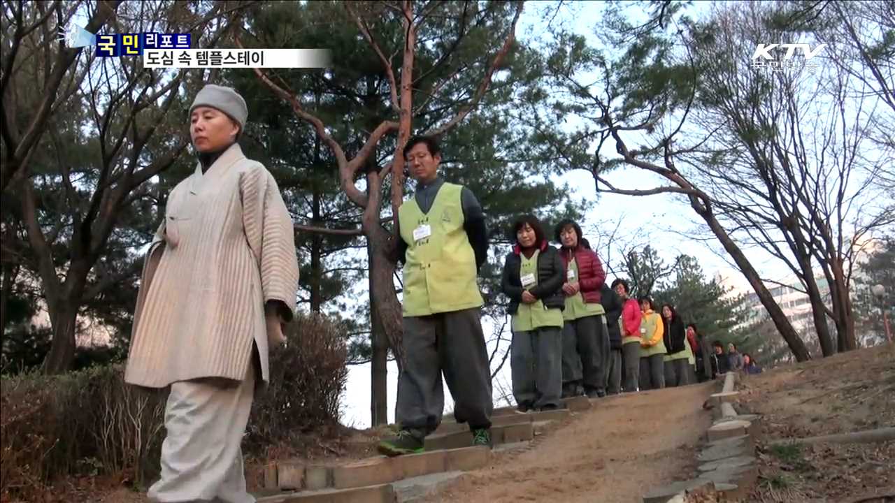 특별한 힐링여행 '템플스테이'