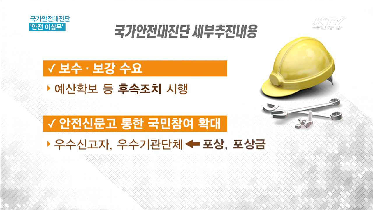 '국가안전대진단' 현장을 가다