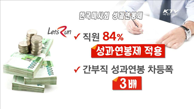 공공기관 성과연봉제 '마침표'…120개 기관 모두 도입