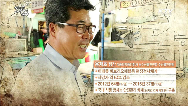 여름철 비상, 안전 먹거리 우리가 지킨다! - 윤재호 (54, 식약처 농수산물안전과 수산물안전팀장)