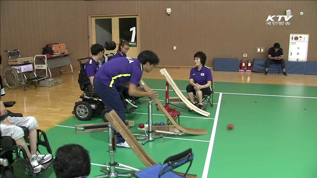 리우 패럴림픽 선수단, 막바지 '구슬땀'