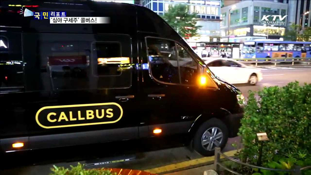 '승차거부는 없다'…심야 콜버스 시범운행