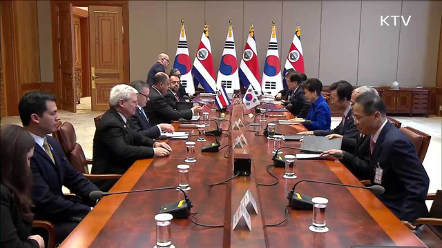 한·코스타리카 정상회담…중미 FTA협상 가속