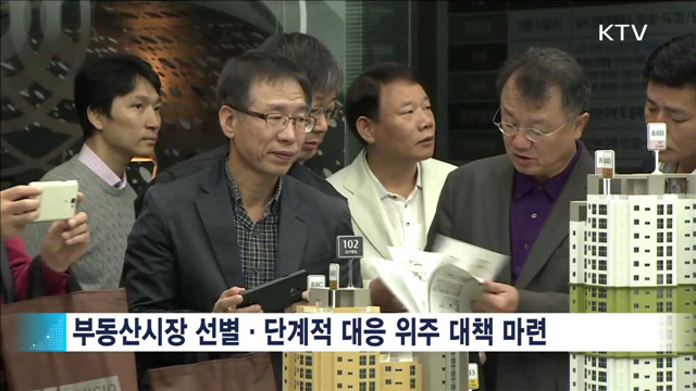 "부동산 선별·단계적 대응"…다음달 초 대책 확정