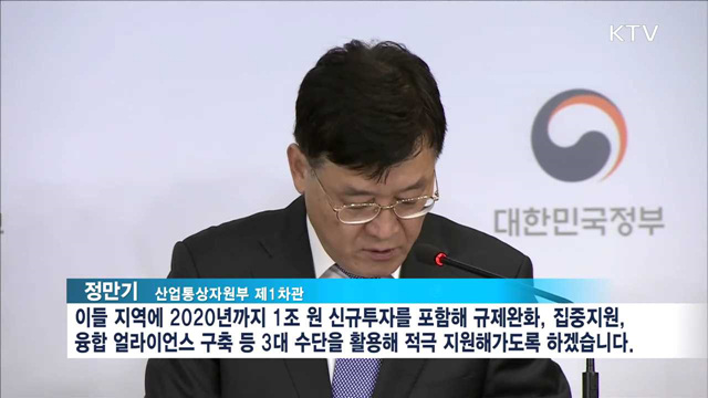 2020년까지 조선업 밀집지역에 3조7천억 원 지원