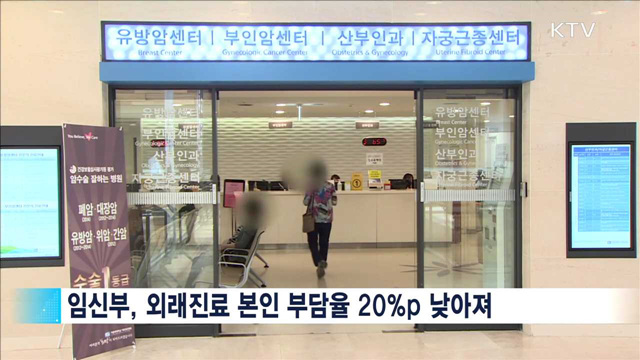 임신부 외래진료 본인 부담금 낮아진다