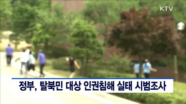 정부, 탈북민 대상 인권침해 실태 시범 조사