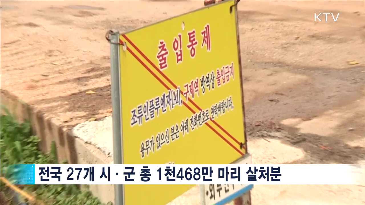 AI 확산세…전통시장 '살아있는 닭' 유통금지