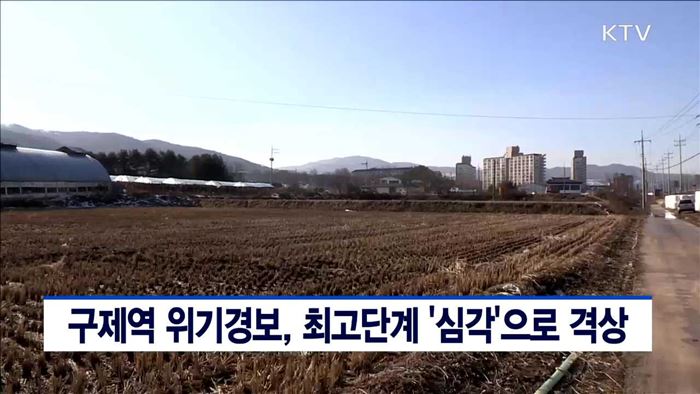 구제역 위기경보, 최고단계 '심각'으로 격상