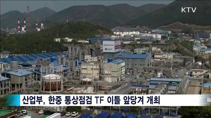 한중 통상 점검 TF 개최…'사드보복' 동향 점검