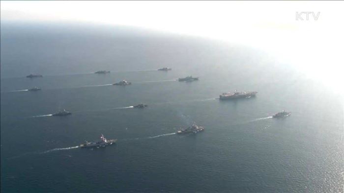 한미일 北 미사일 대응 경보훈련 실시