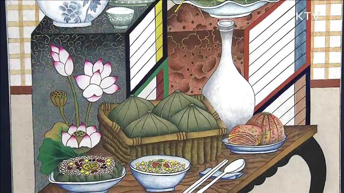 한식문화 미술 전시회 개막…5월 14일까지 계속