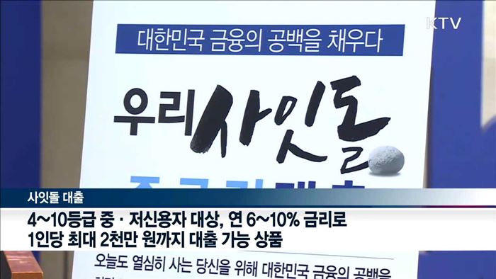 '사잇돌 대출' 2조원으로 확대…6월 농·신협서도 출시