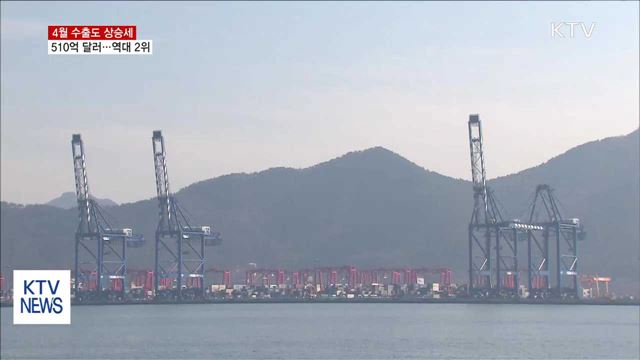 지난달 수출 510억 달러… 역대 2위