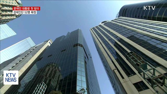 문재인 대통령 첫 방미 경제인단 52명 확정
