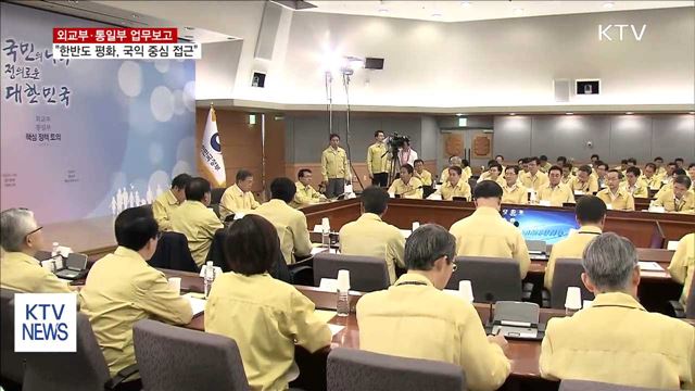 "한반도 평화, 주인 의식과 국익 중심으로 접근"