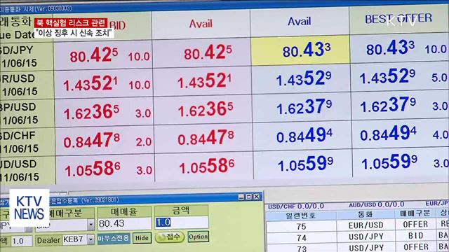 "시장 이상 징후 시 신속·단호하게 조치 취할 것"