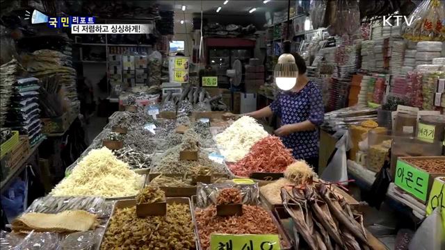 알뜰 추석 준비…전통시장·직거래 장터에서