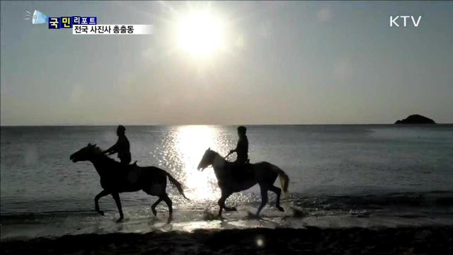 전국 사진사 마시안 갯벌에 총출동