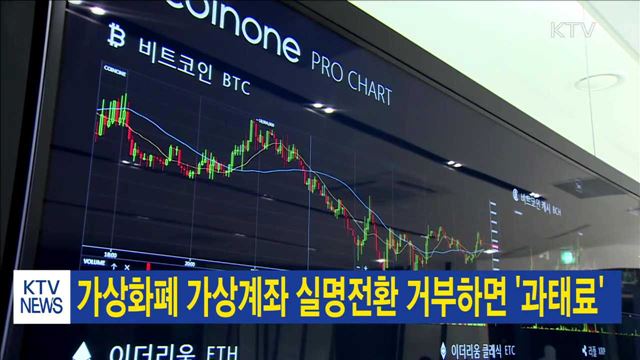 가상화폐 가상계좌 실명전환 거부하면 '과태료'