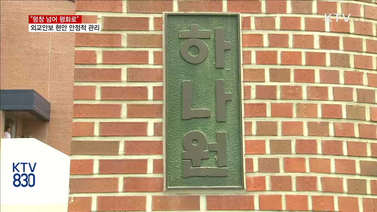 외교·통일 "'평창' 계기 한반도 평화 구축 총력"