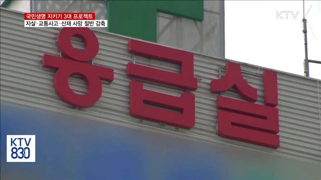 '자살·교통사고·산재 사망자' 절반 줄인다