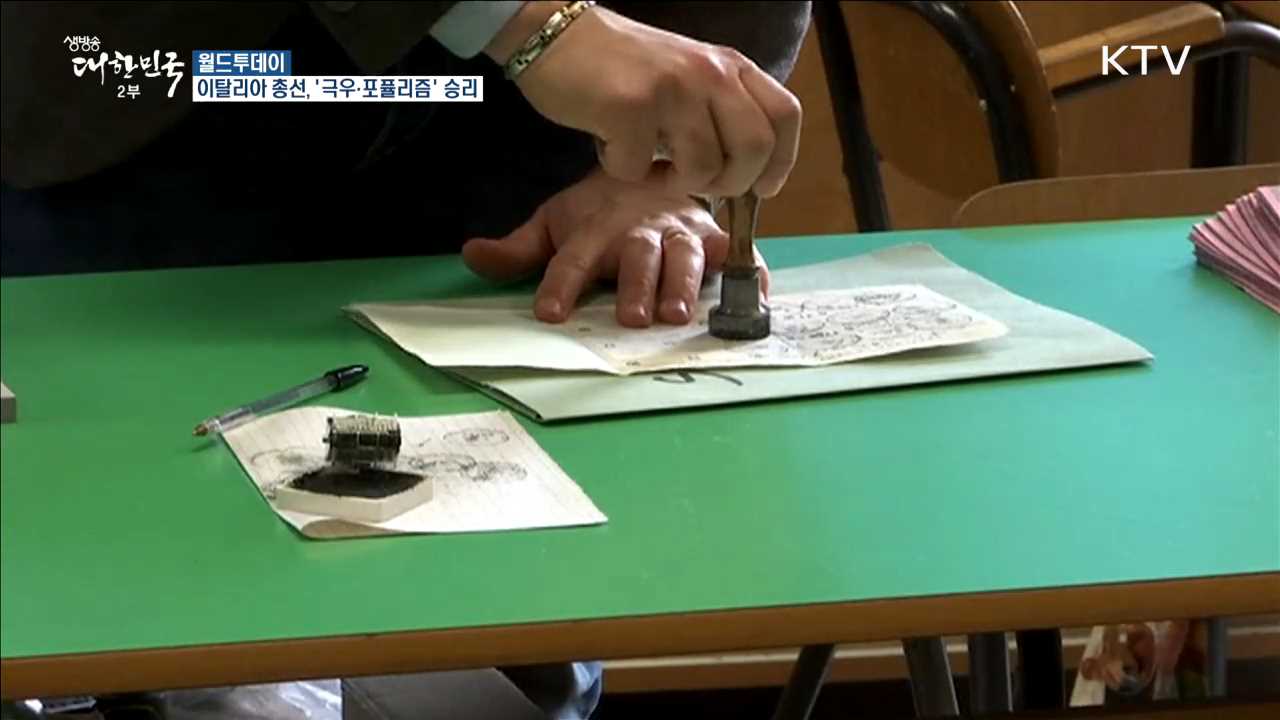 이탈리아 총선, '극우·포퓰리즘' 정당 승리 [월드 투데이]
