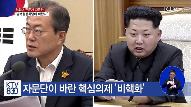 전문가 자문단 "2018 남북정상회담에 바란다"