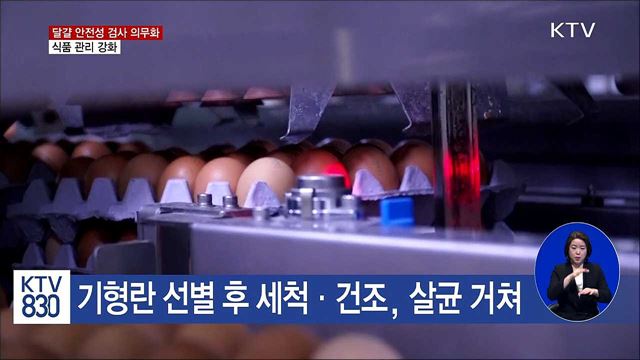 불량 달걀, 유통 전에 잡아낸다