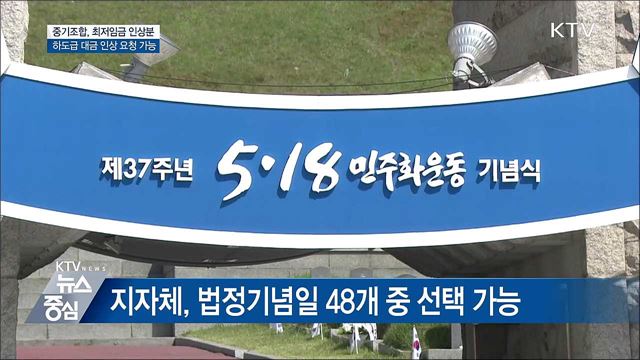 중기조합, 최저임금 오르면 단가 인상 요청 가능