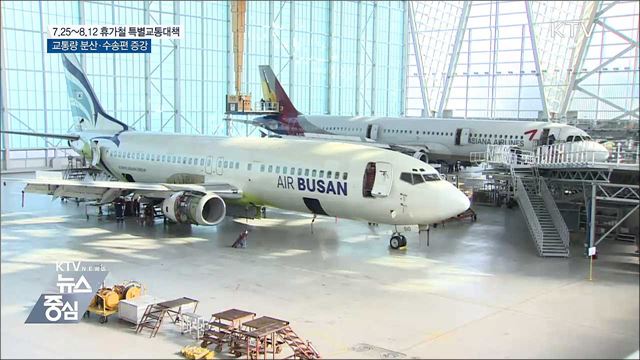 25일부터 여름 휴가철 특별교통대책 시행