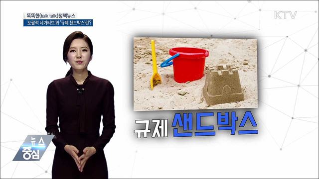 '포괄적 네거티브'와 '규제 샌드박스'란? [똑똑한 정책뉴스]