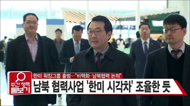 한미 워킹그룹 공식 출범···"비핵화·남북협력 논의"