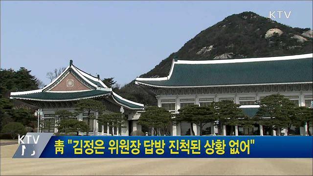 靑 "김정은 위원장 답방 진척된 상황 없어"