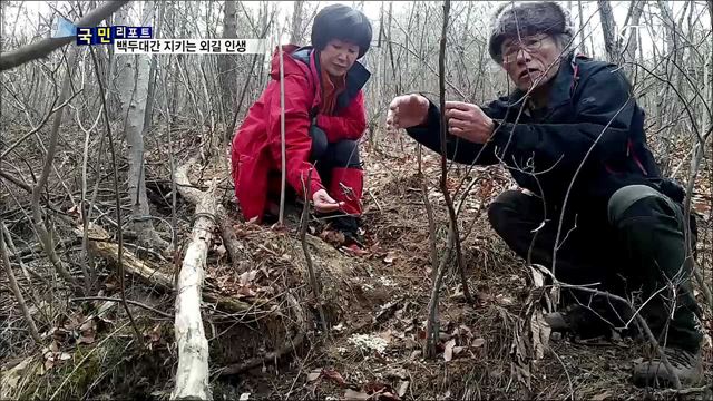 '백두대간 지킴이'···묵묵히 25년 외길 인생