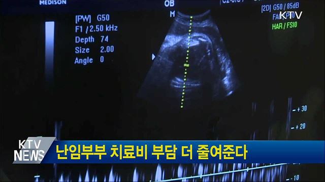 난임부부 치료비 부담 더 줄여준다