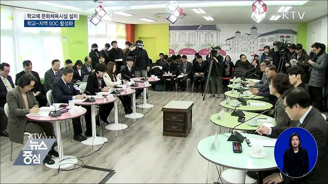 학교를 문화·예술·체육 거점으로