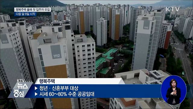 행복주택 입주자 모집···다음 달 8일 시작