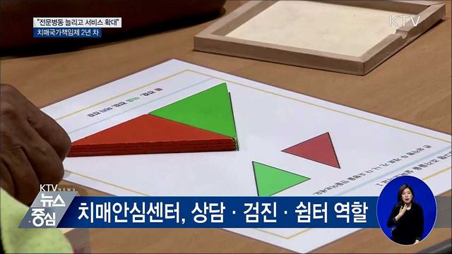 치매국가책임제 2년 차···"전문병동·서비스 확대"