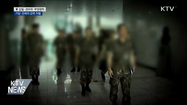 '軍 갑질' 가담·은폐하면 강력 처벌