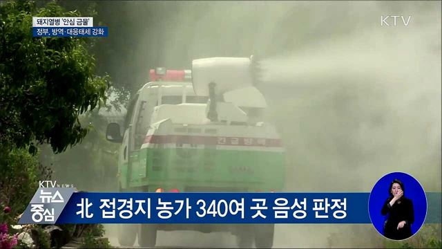 '안심 금물'···돼지열병 예방방역 전국 확대