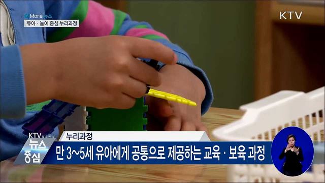 '유아·놀이 중심' 개정 누리과정 내년부터 시행