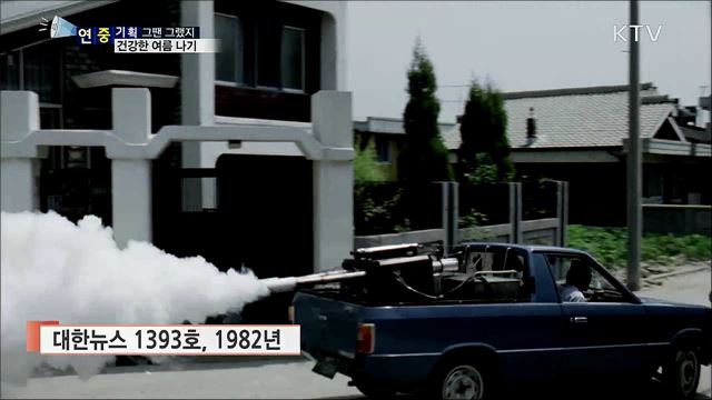 연기 방역차에 모기장···건강한 여름 나기