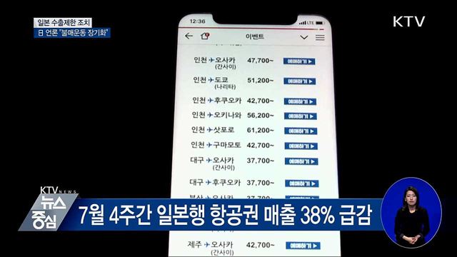 日 언론 "한국의 불매운동 이례적 장기화"