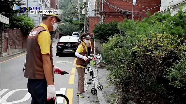 모기와의 전쟁···'모기보안관'에게 맡겨요