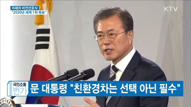 미래차 비전선포식···"2030년 경쟁력 1등 목표"